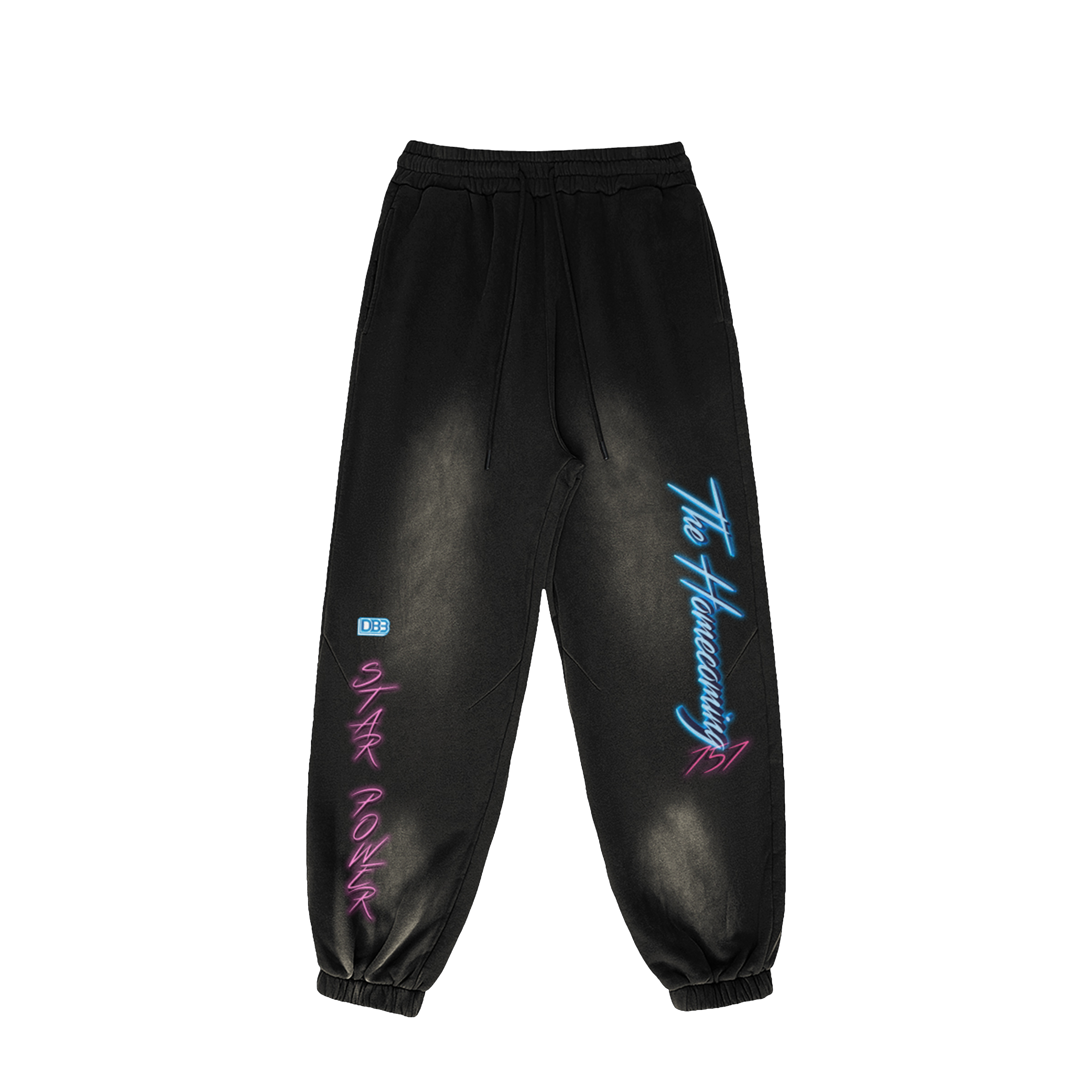 Keyshawn Davis Oversized Sun Faded Sweatpants