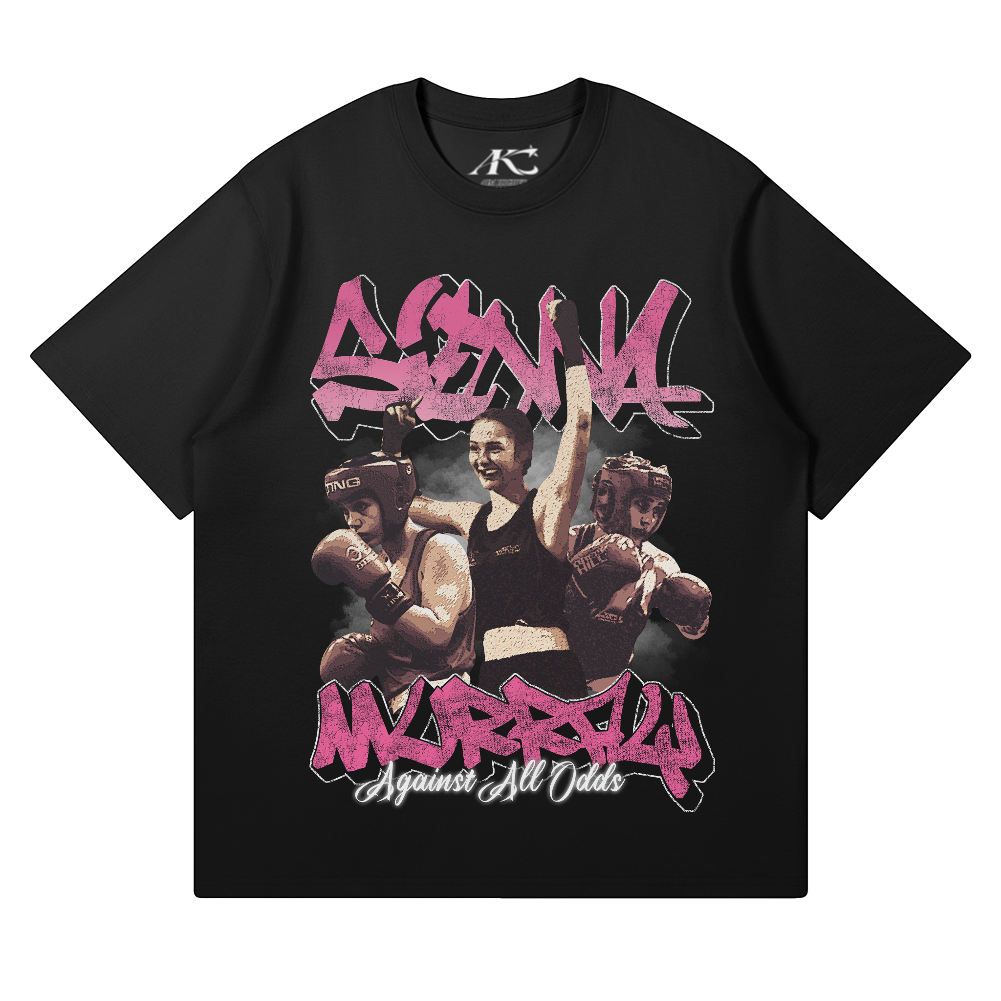 Sienna Murray Black Supporter Tee - Front
