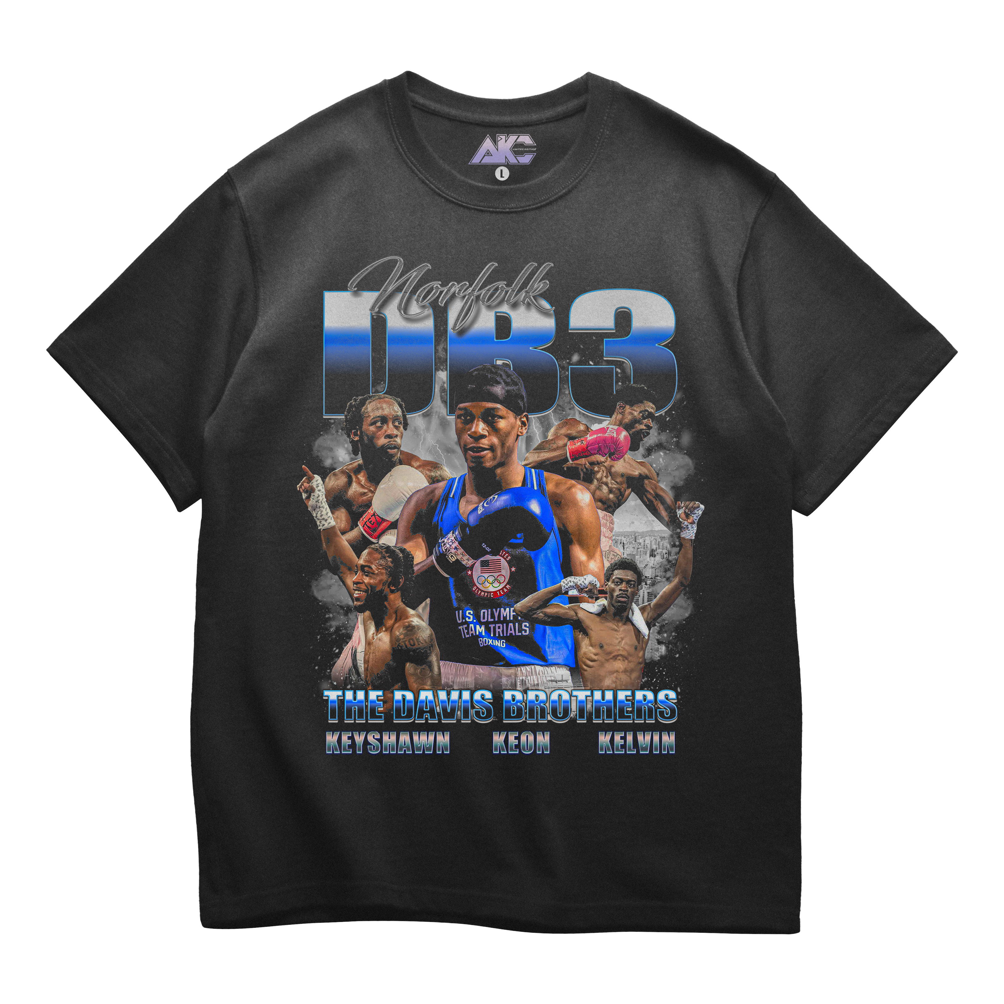 DB3 Premium Quality Black T-Shirt