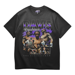 Keyshawn Davis Black Tee Front