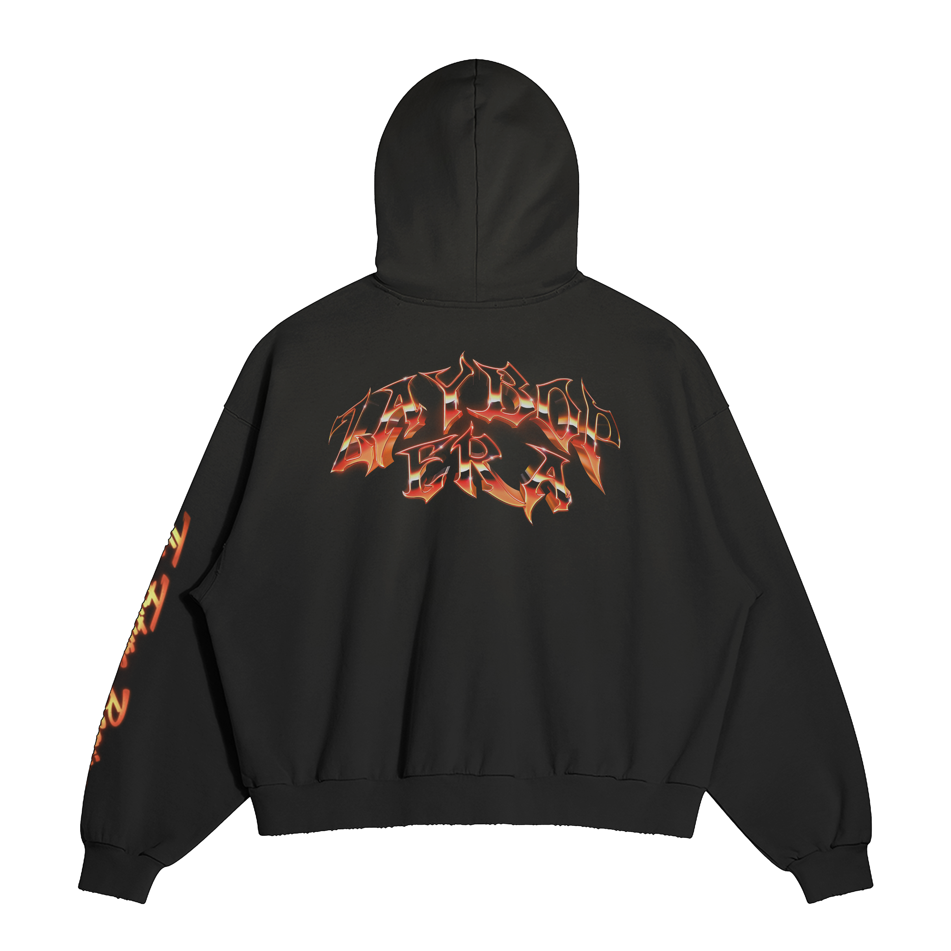 Zaquin Moses Oversized Distressed Hoodie