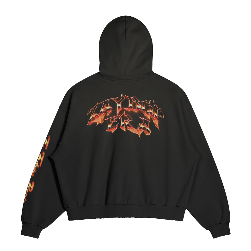 Zaquin Moses Oversized Distressed Hoodie