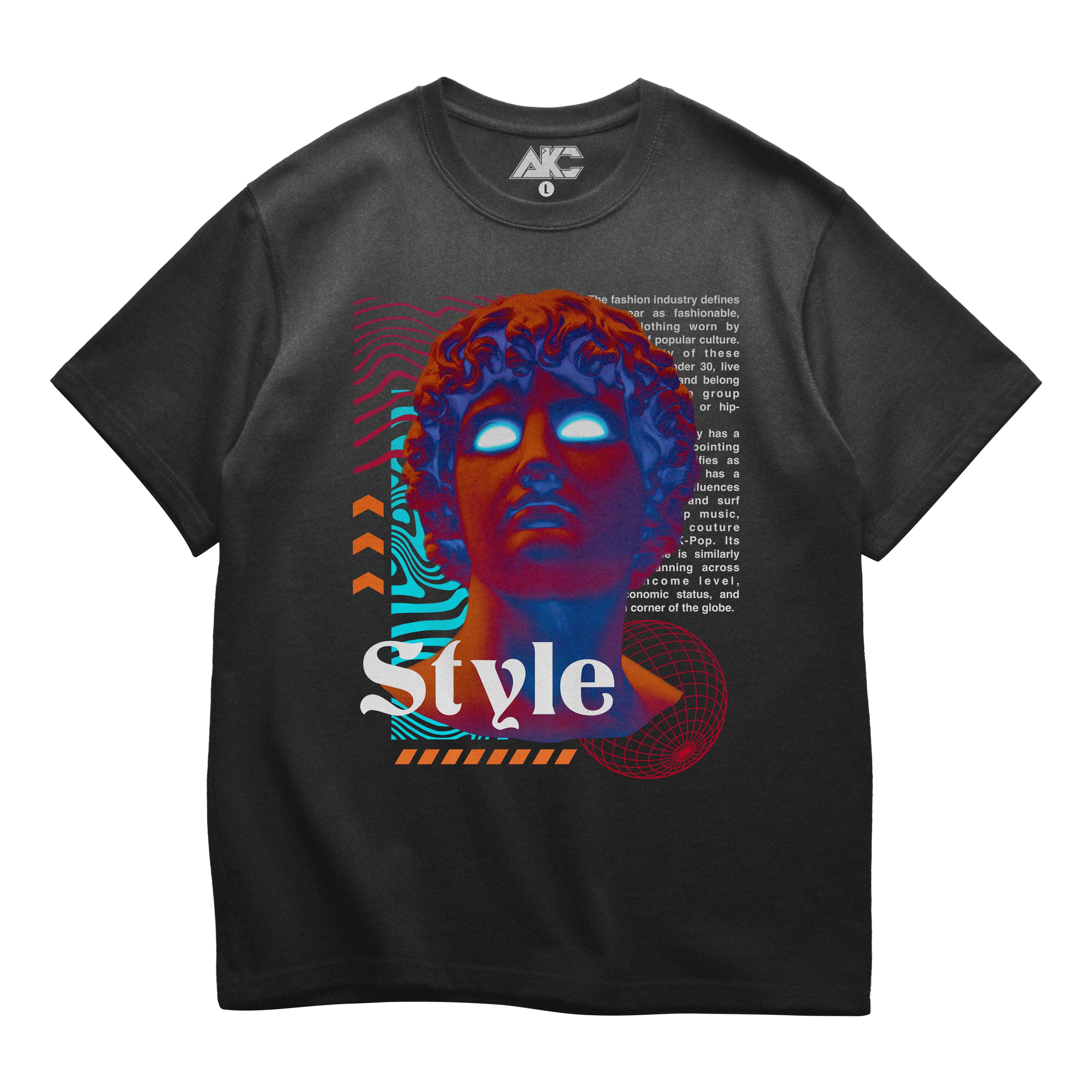 Black Streetwear Tee 