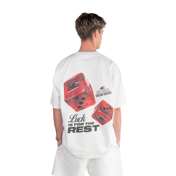 AKC Dice Tee on Model - Back Mid-Shot