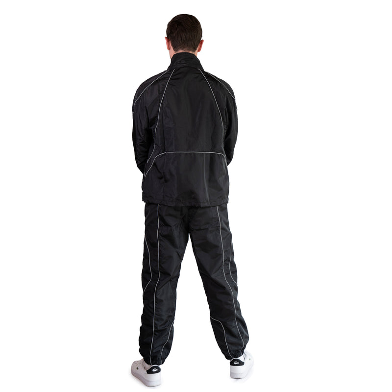 AKC Nightfall Lightweight Reflective Windbreaker Jacket on Model - Back Full-Body 