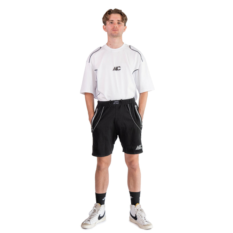 AKC Void Active Gym Shorts on Model - Front Full-Body Shot