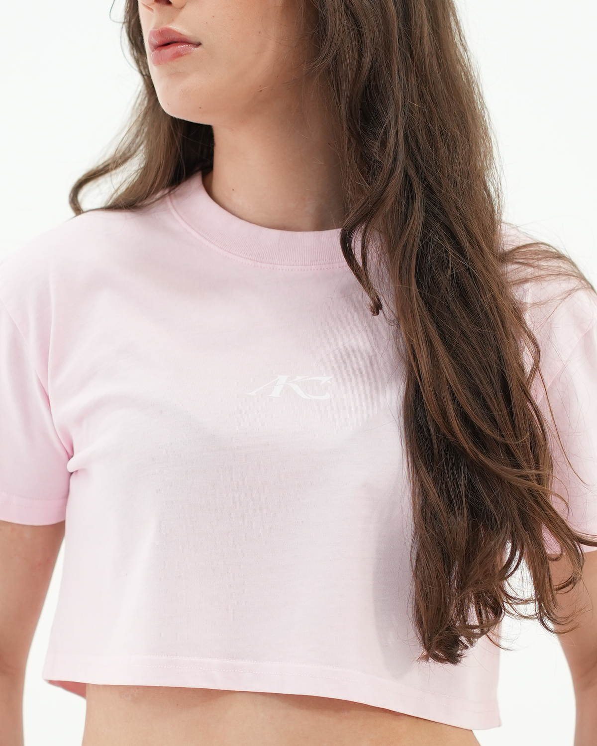 Women's Mineral Wash Crop Tee