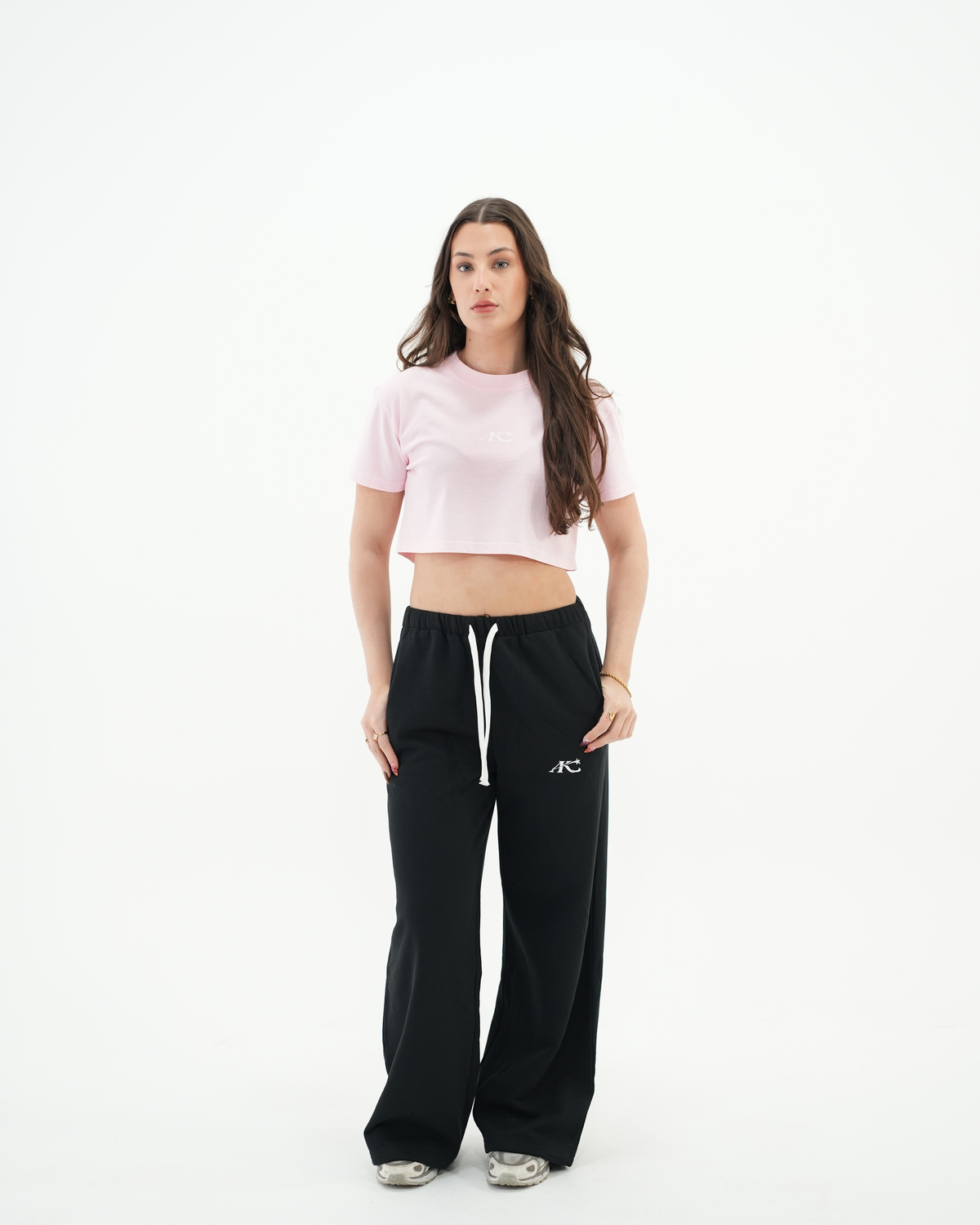 Women's Mineral Wash Crop Tee