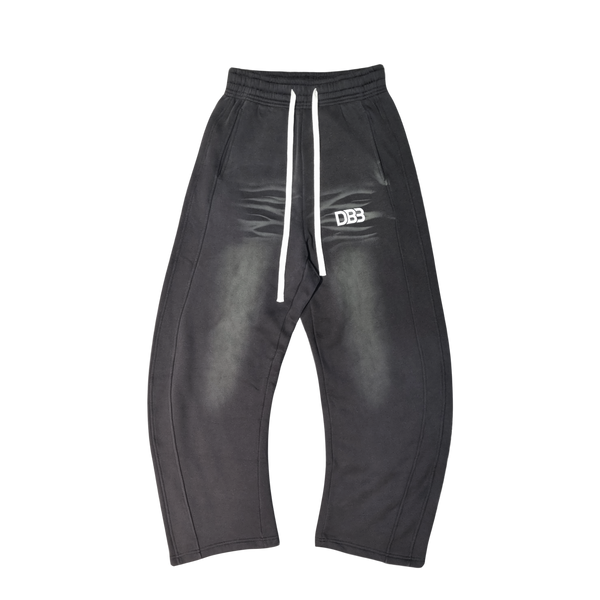 DB3 Gray Distressed Sweatpants Limited Edition - Front