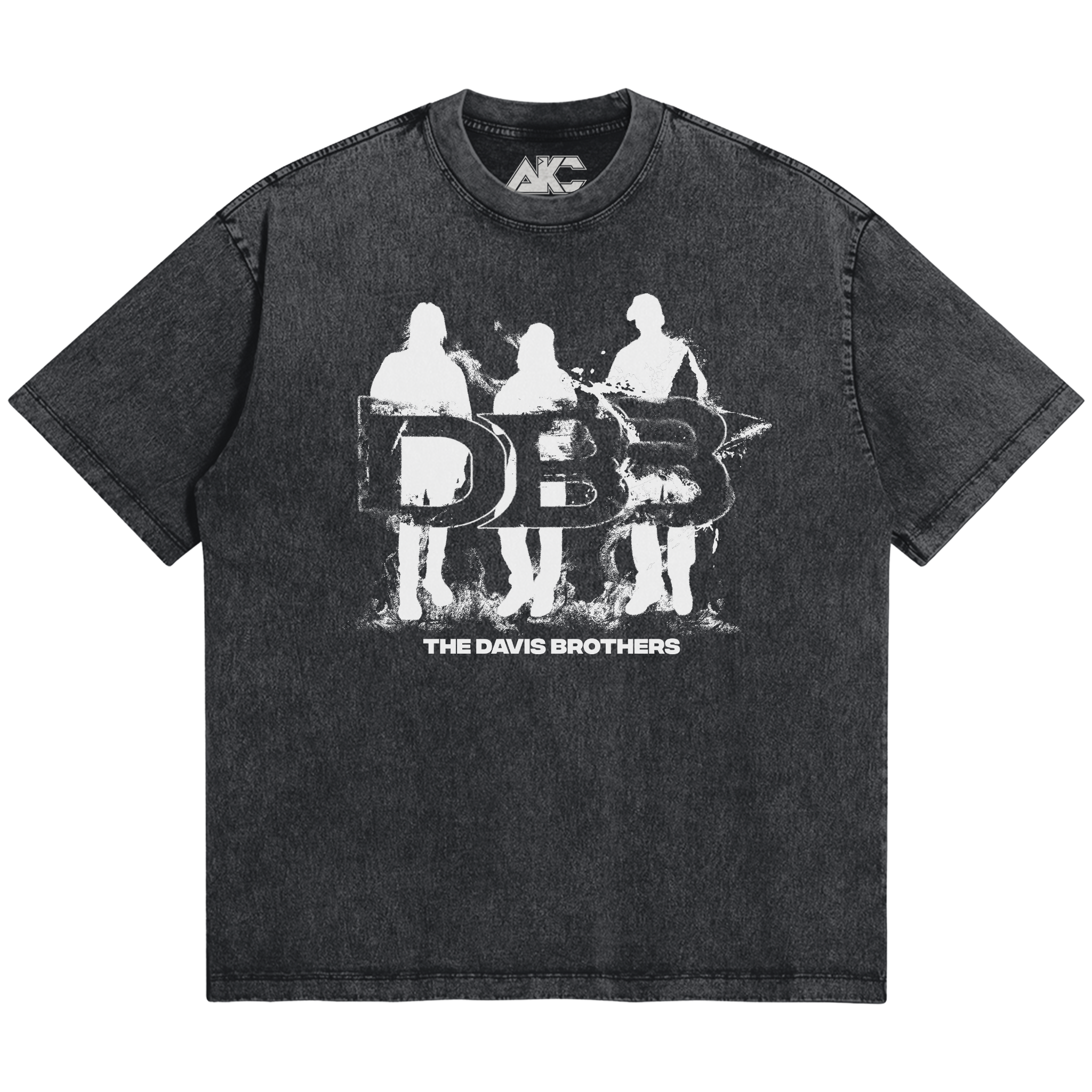 DB3 Graphic Tee - Front Vintage Gray