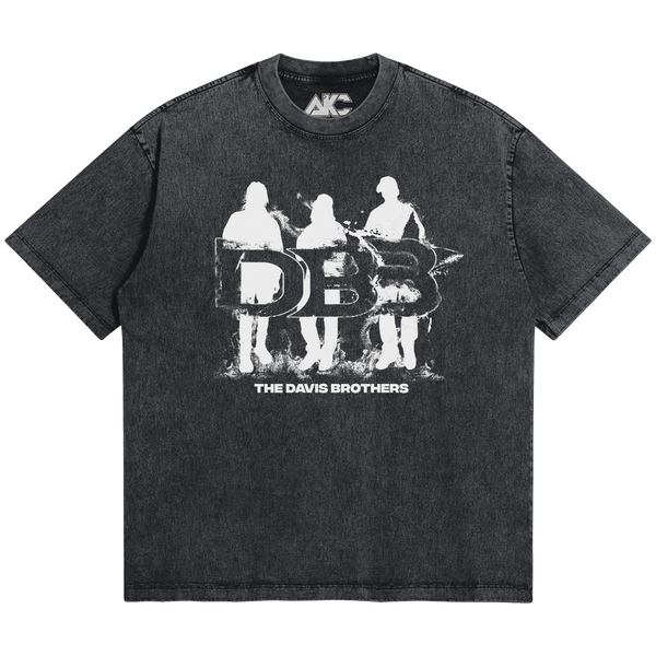 DB3 Graphic Tee - Front Vintage Gray